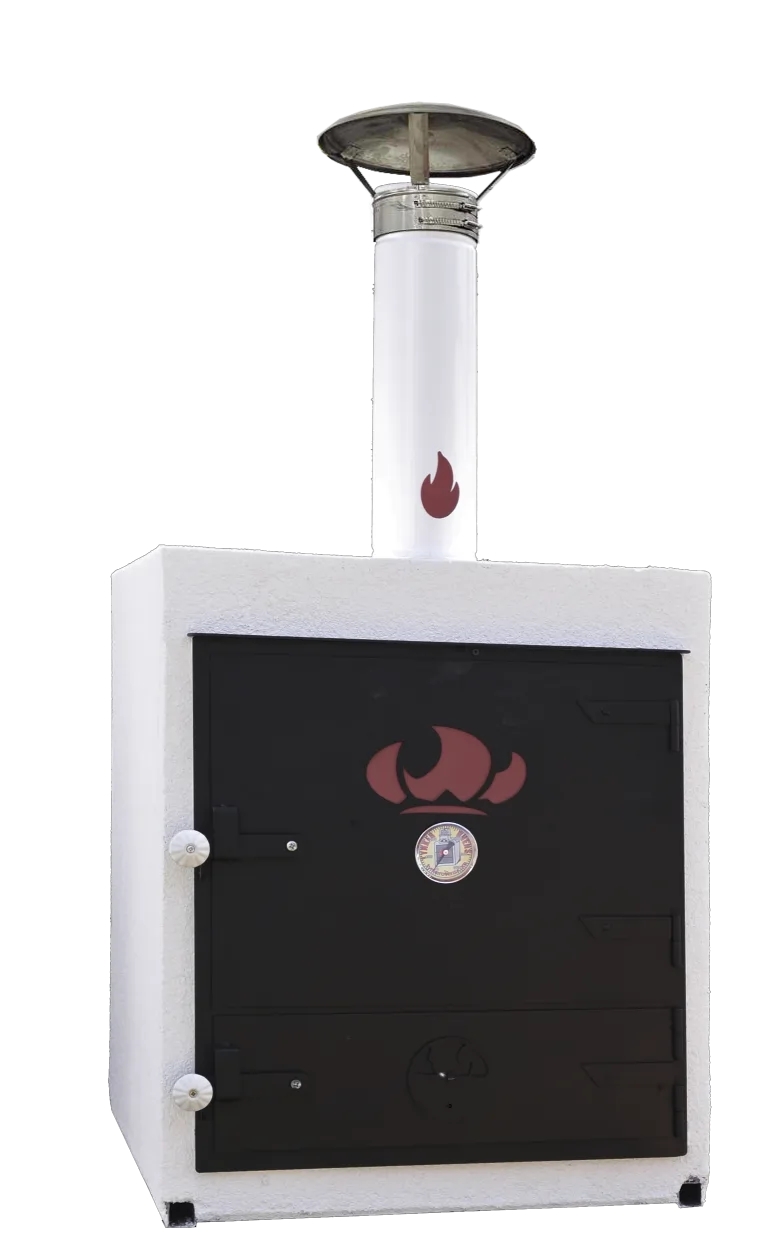 Tynker Kybos heat-storage wood-fired oven