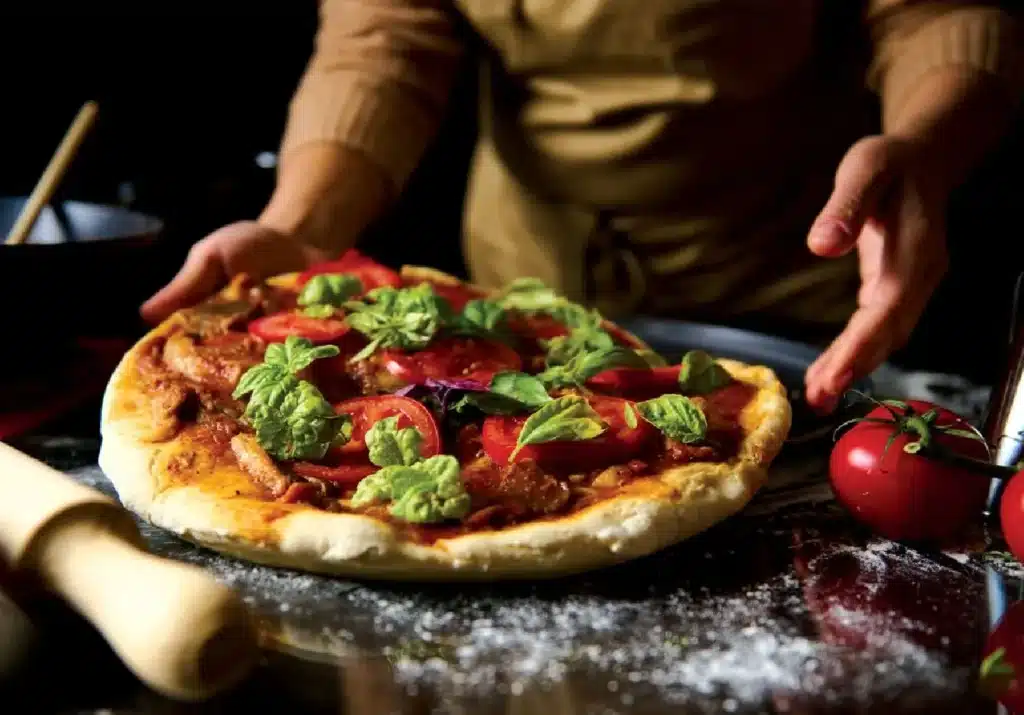 Pizza in the oven is not that difficult